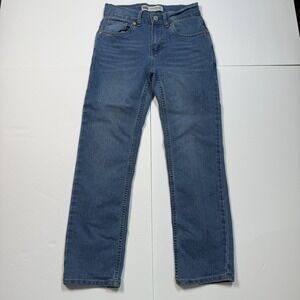Levis 514 Jeans Boys 12 Regular Blue Performance Straight W26 L27 Denim Kids